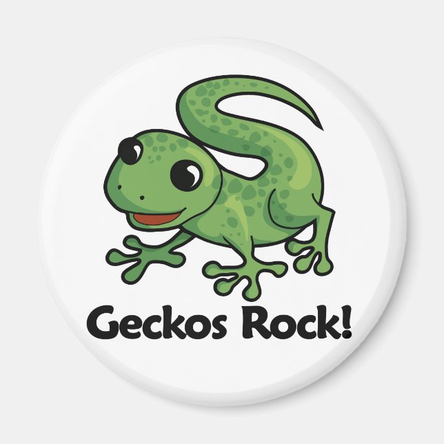 Íman Geckos Rock! (Frente)