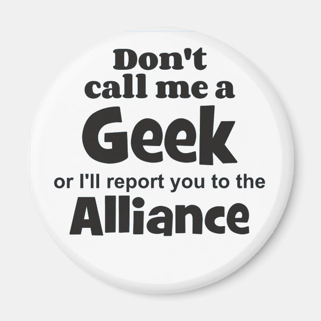 Íman Geek Alliance bf (Frente)