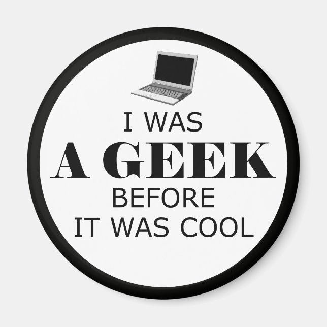 Íman Geek antes de ser Legal (Frente)