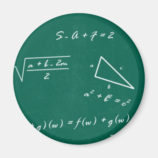 Íman geek de álgebra professor de matemática (Frente)