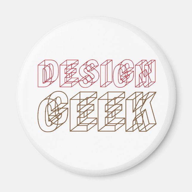 Íman Geek design (Frente)