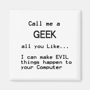 Íman Geek do computador