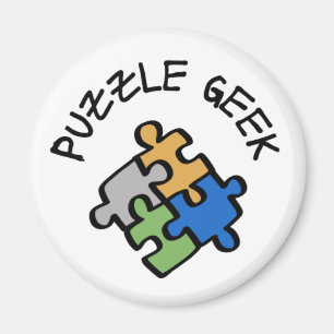Íman Geek quebra-cabeça