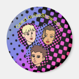 Íman Geez Louise Colorful Magnet