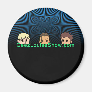 Íman Geez Louise Dark Magnet