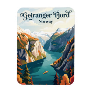 Íman Geiranger Fjord Noruega
