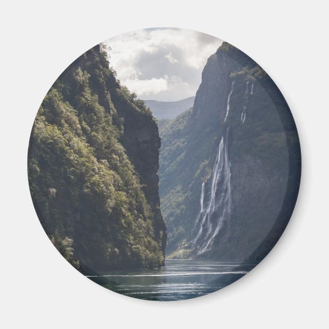 Íman Geirangerfjord Norway Souvenir (Frente)