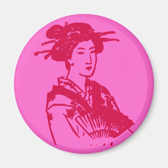 Íman Geisha (Frente)