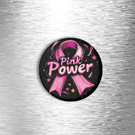 Íman Geladeira Pink Power