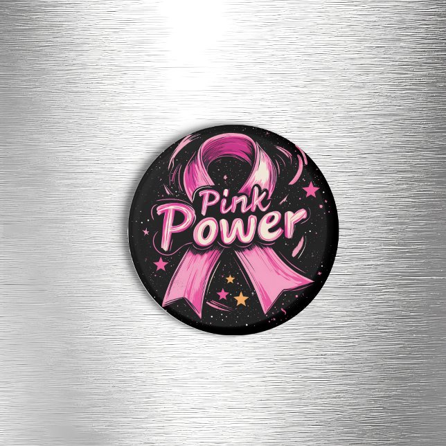 Íman Geladeira Pink Power (Criador carregado)