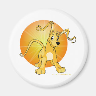 Íman Gelert amarelo brincalhão