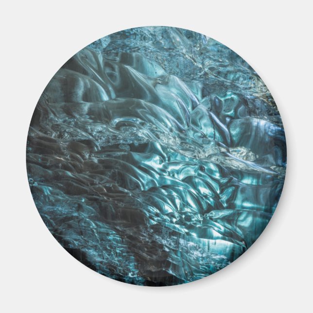 Íman Gelo azul de uma caverna de gelo, Islândia (Frente)