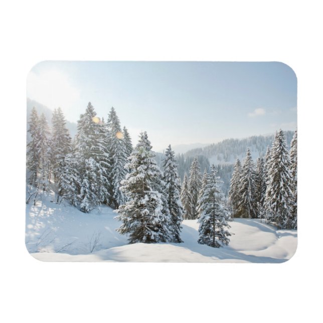 Íman Gelo e neve | Allgäu Bavaria Sul da Alemanha (Horizontal)
