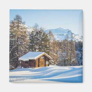 Íman Gelo e neve Alpes suíços de cabos de inverno