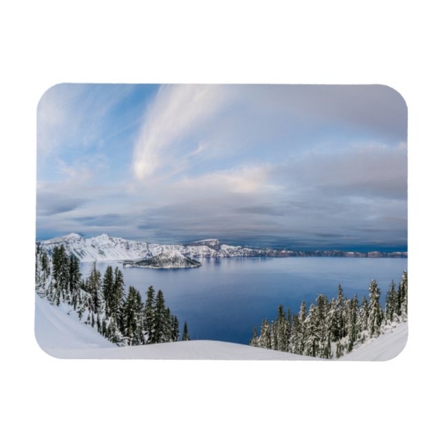 Íman Gelo e neve | Crater Lake Oregon (Horizontal)