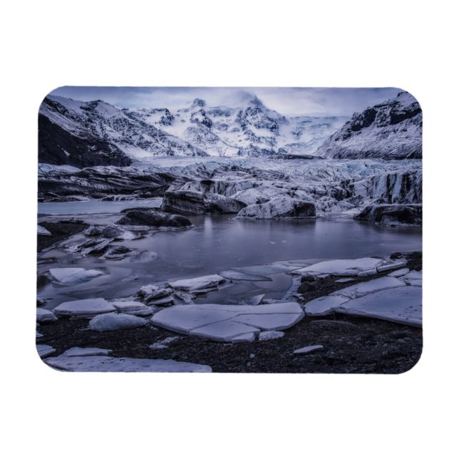 Íman Gelo e neve | Sólheimajökull Glacier, Islândia (Horizontal)