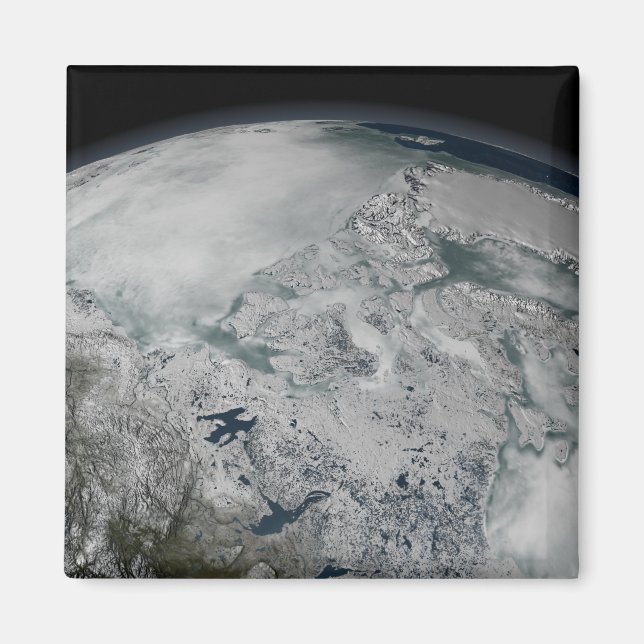 Íman Gelo marítimo acima da América do Norte (Frente)