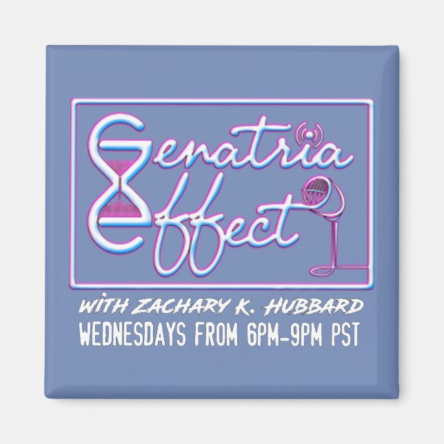 Íman Gematria Efeito - Frigorífico (Frente)