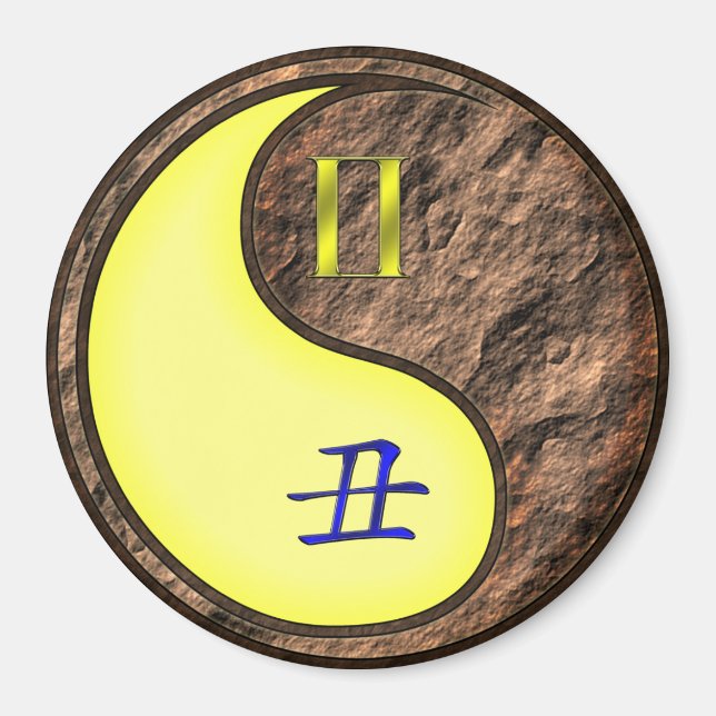 Íman Gêmeos & Boi da Terra (Frente)