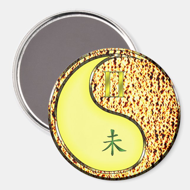 Íman Gêmeos & Cabra de Fogo (Front/Back)