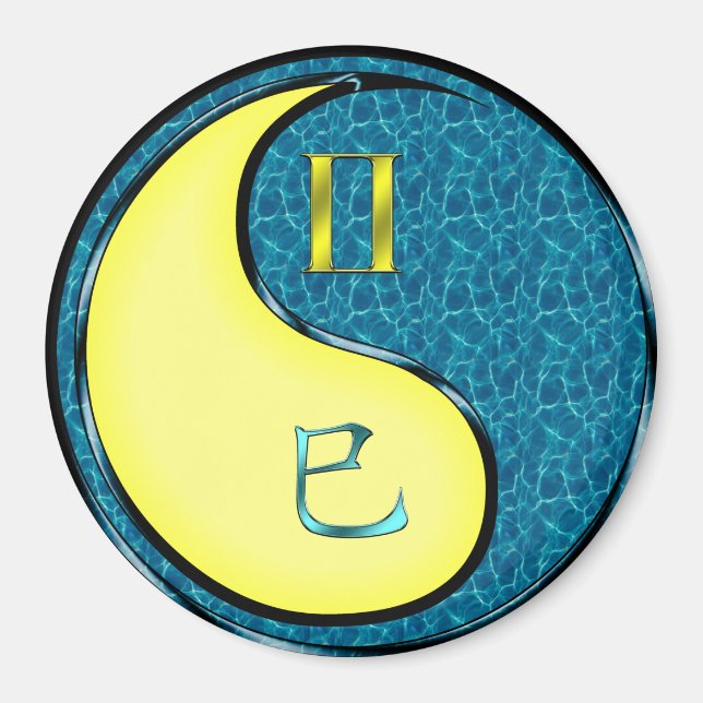 Íman Gêmeos & Cobra D'água (Frente)