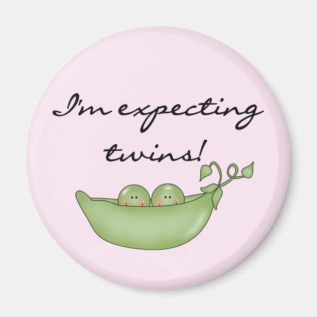 Íman Gêmeos esperados - Ervilhas em um Pod (Frente)