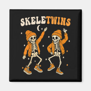 Íman Gêmeos Halloween Matando Skeletins ganha dança eng