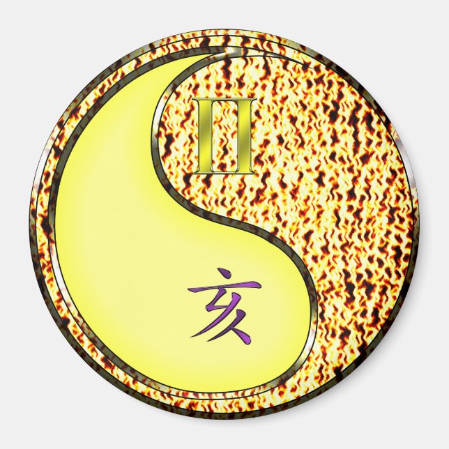 Íman Gêmeos & Javali de Fogo (Frente)