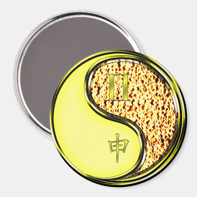 Íman Gêmeos & Macaco de Fogo (Front/Back)