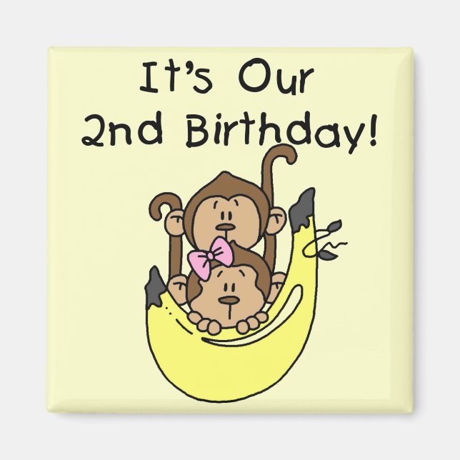 Íman Gêmeos, Macaco, segundo aniversário (Frente)
