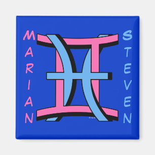 Íman Gêmeos & peixes PkBl