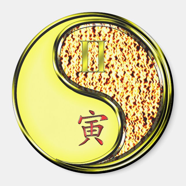 Íman Gêmeos & Tigre de Fogo (Frente)