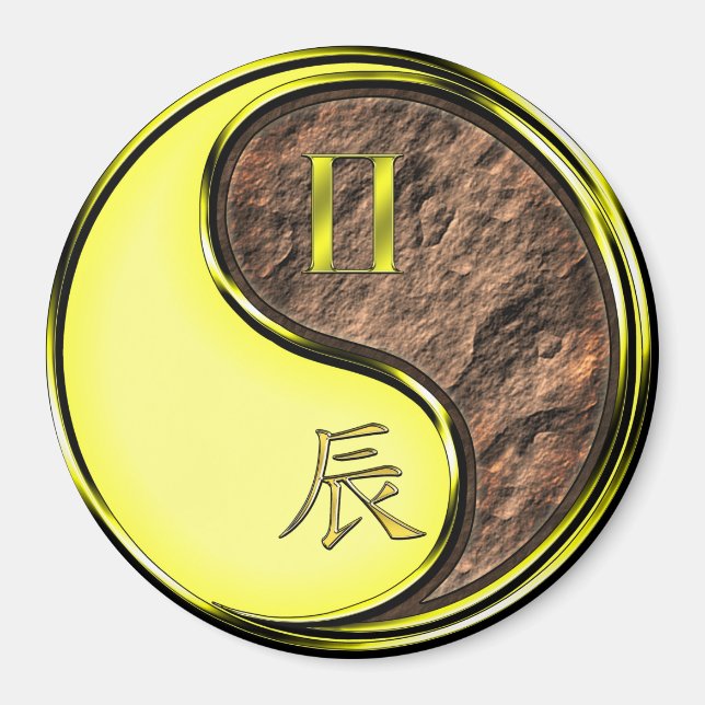 Íman Gemini & Earth Dragon (Frente)