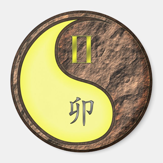 Íman Gemini & Earth Rabbit (Frente)