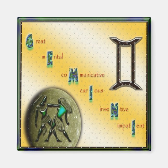 ÍMAN GEMINI MAGNET (Frente)