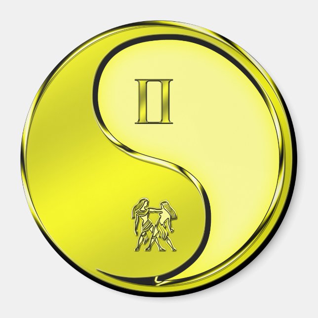 Íman Gemini, os Gêmeos (Frente)