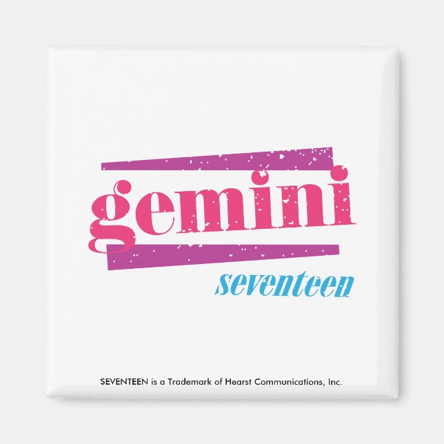 Íman Gemini Rosa (Frente)