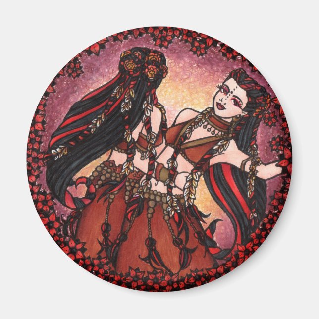 Íman Gemini Tribal Belly Dancers (Frente)