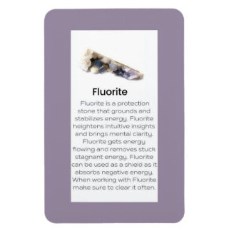 Íman Gemstone De Cristal Fluorito Significa Jewelry Dis