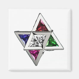 Íman Gemstone Star