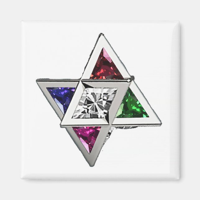 Íman Gemstone Star (Frente)