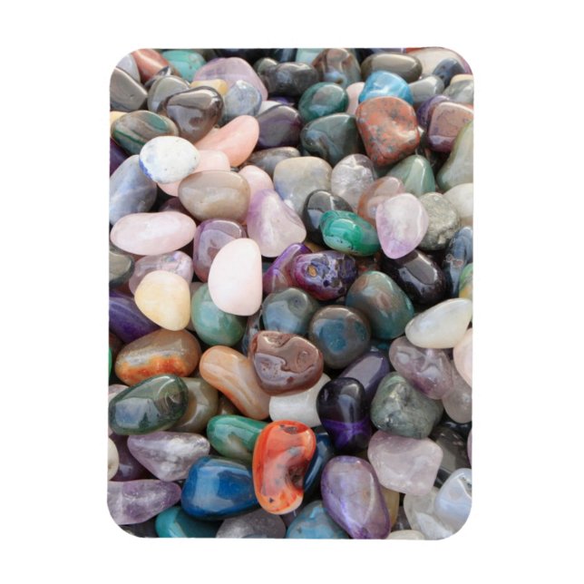 Íman Gemstones Crystals Pebbles (Vertical)