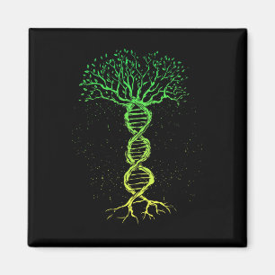 Íman Genalogia de Vida da Árvore Dna Bióloga Genética C