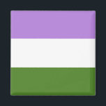 Íman Genderqueer Pride Flag<br><div class="desc">Sei es der Straßentag vom Christopher Street Day oder die beliebten Regenbogendesigns. Bei PridePlanet findest du eine einzigartige Kollektion mit moderne, coole und lustige LGBTQ Motive. Wir sind alles Menschen egal ob, bisexuell, schwul, lesbisch, trans, queer oder irgendetwas anderes. Eine tolle Geschenkidee für deinen schwulen besten Freund oder deine lesbische...</div>