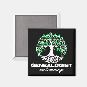 Íman Genealogista Na Formação De Presentes De Árvores G