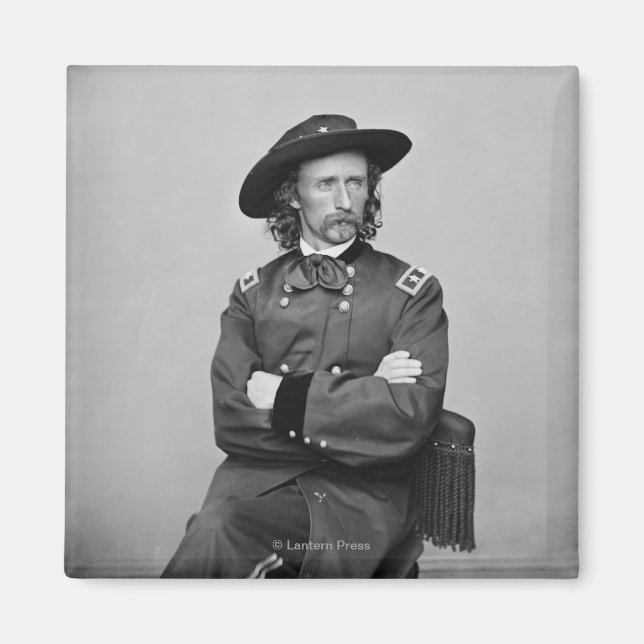 Íman General George Custer 1 (Frente)