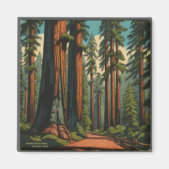 Íman General Grant Grove - Magnet (Frente)