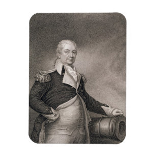 Íman General principal Henry Knox (1750-1806) gravado