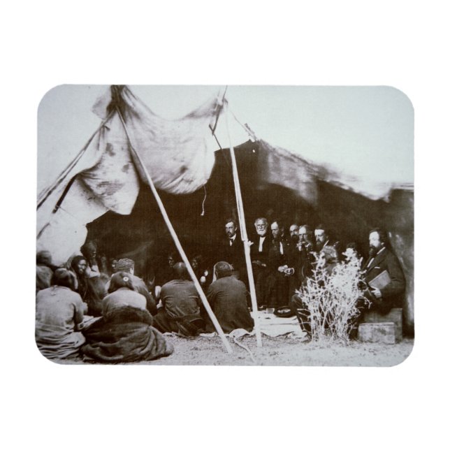 Íman General William T. Sherman (1820-91) preside em t (Horizontal)