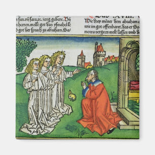 Íman Génese 18 2 Abraham e os três anjos, do th
